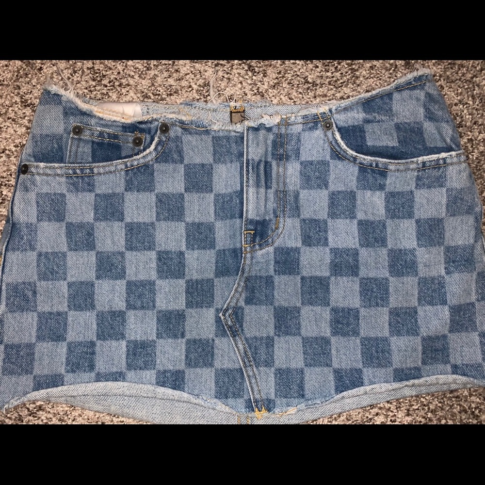 CARMAR DENIEM SKIRT